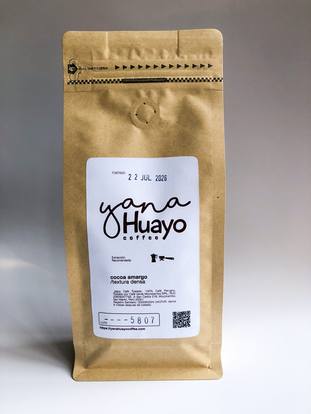 YANAHUAYO BLEND - Super Fresh, Single Estate Coffee from Amazonas, in the Andes Mountains of Peru!